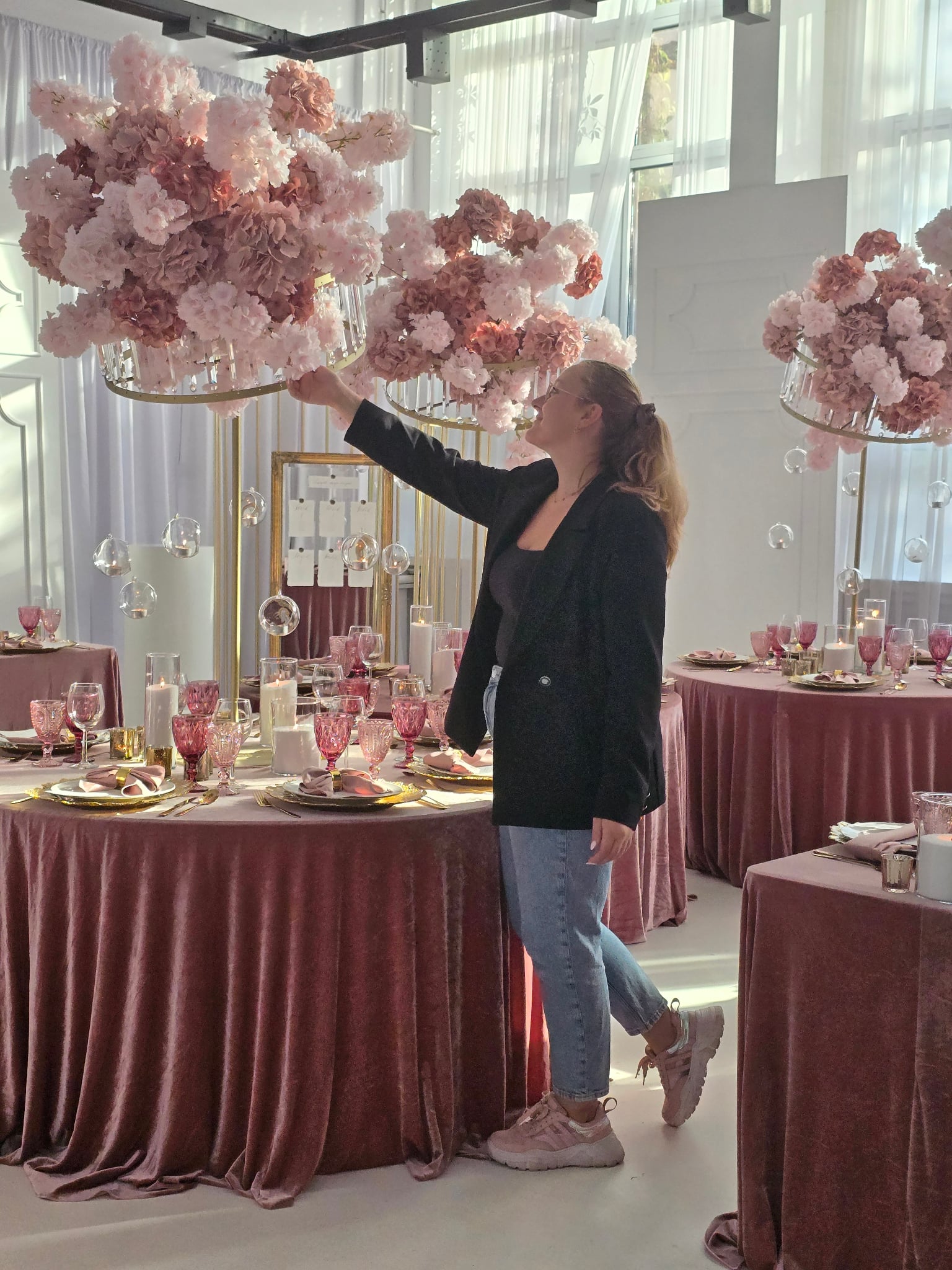 Our team of florists at work